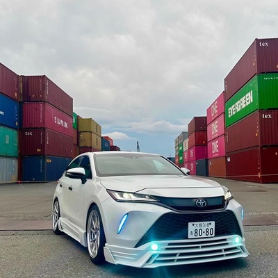 80系 HARRIER 凌放 威飒 小包围 前唇 后唇  侧裙 套件 日本进口