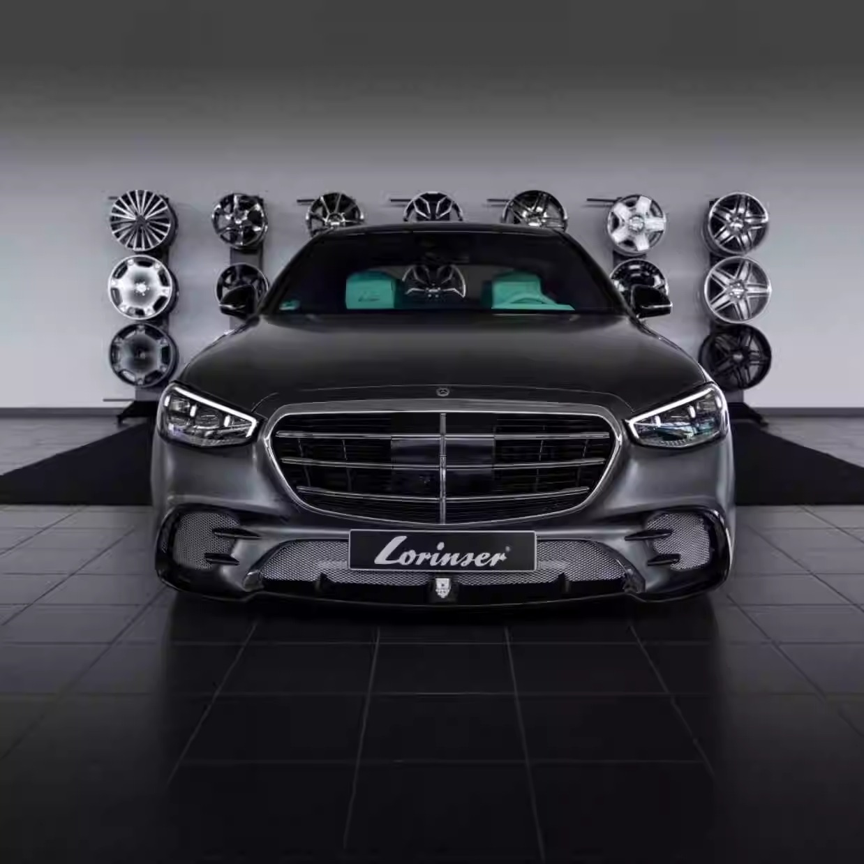 Lorinser 劳伦士 奔驰S 450 S500 AMG 包围改装前后唇尾翼排气