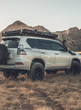 JW 雷克萨斯 GX460 470 普拉多 霸道 LC150 120备胎支架 后挂备胎