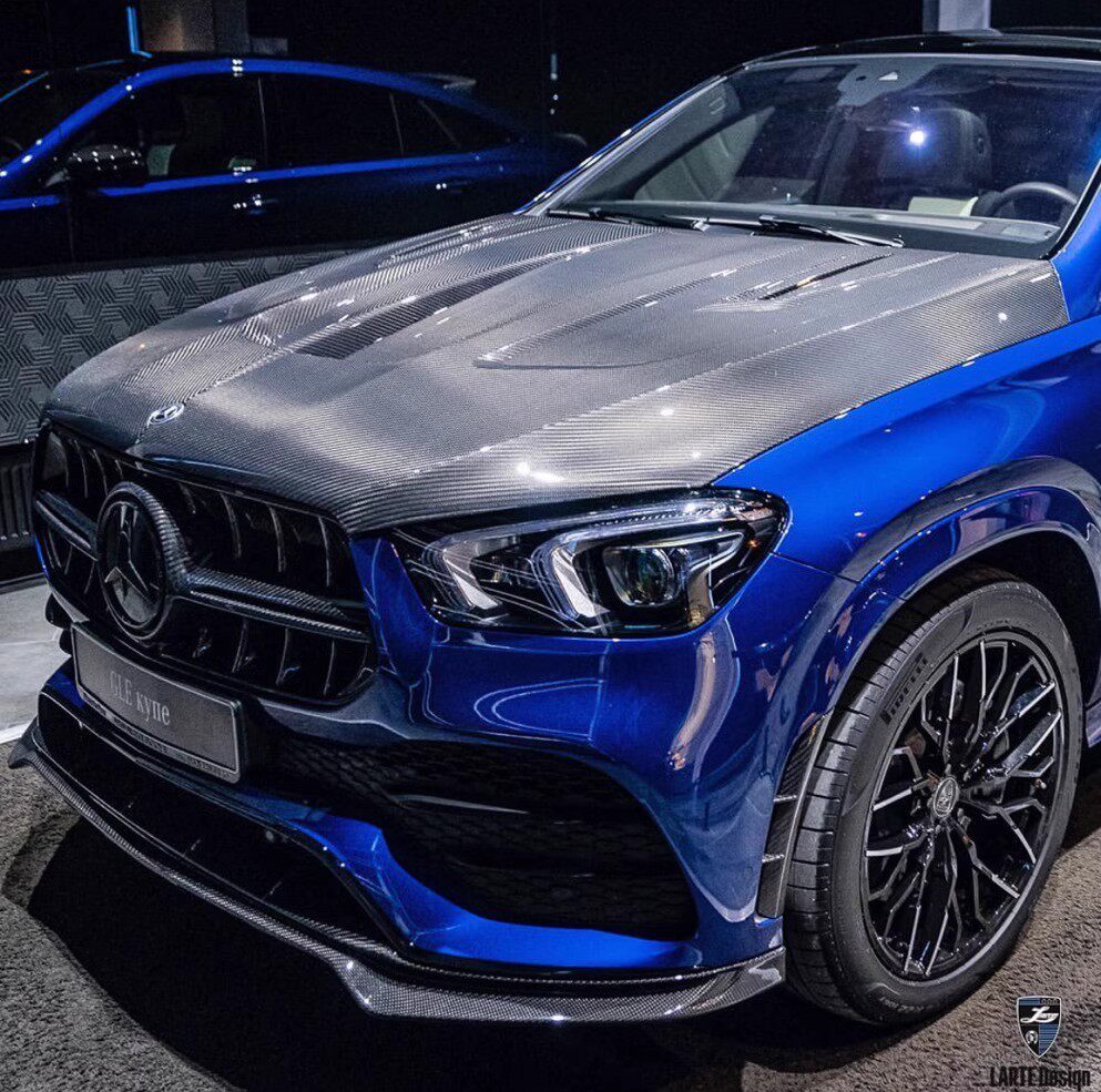 LarteDesign 奔驰GLE Coupe 轿跑改装碳纤维 LD前后包围 尾翼