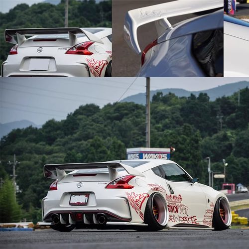 326 日产Z34 370Z 改装尾翼 后绕流 GT尾翼 改装后翼