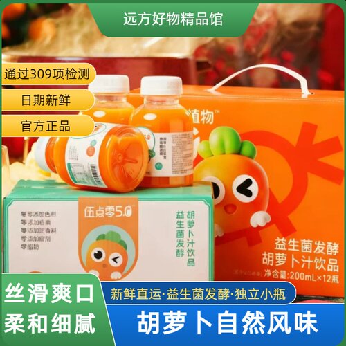 益生菌发酵技术胡萝卜汁
