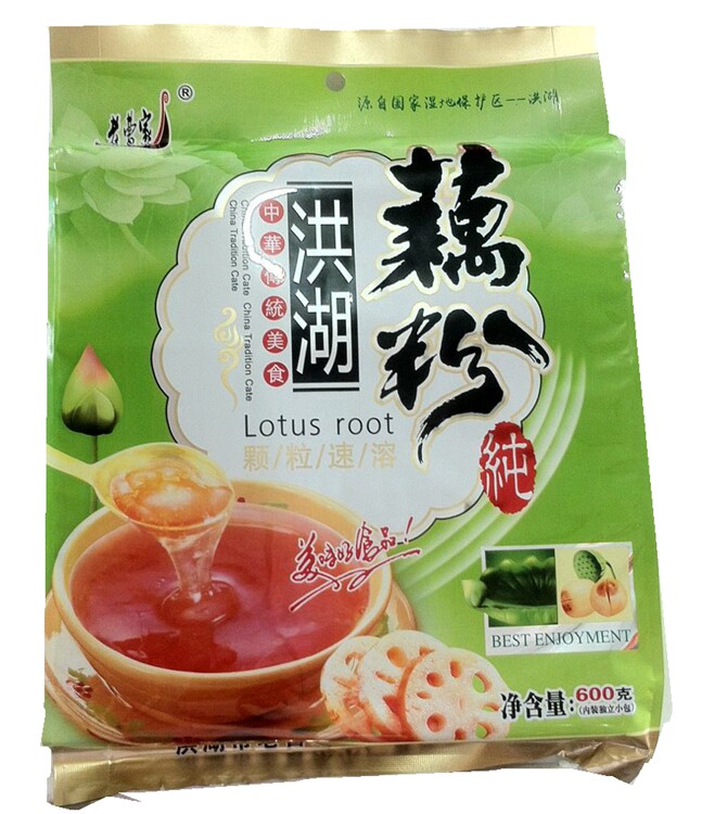 包邮洪湖老曹家颗粒速溶纯藕粉600克