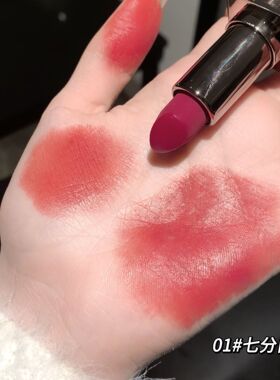 雾面细管口红女易上色持久大红正红色显白哑光不沾杯唇膏舞台彩妆