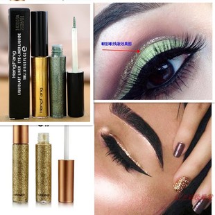 儿童舞台表演妆夜店泪眼妆眼角提亮液高光眼线液眼影液闪亮眼线液