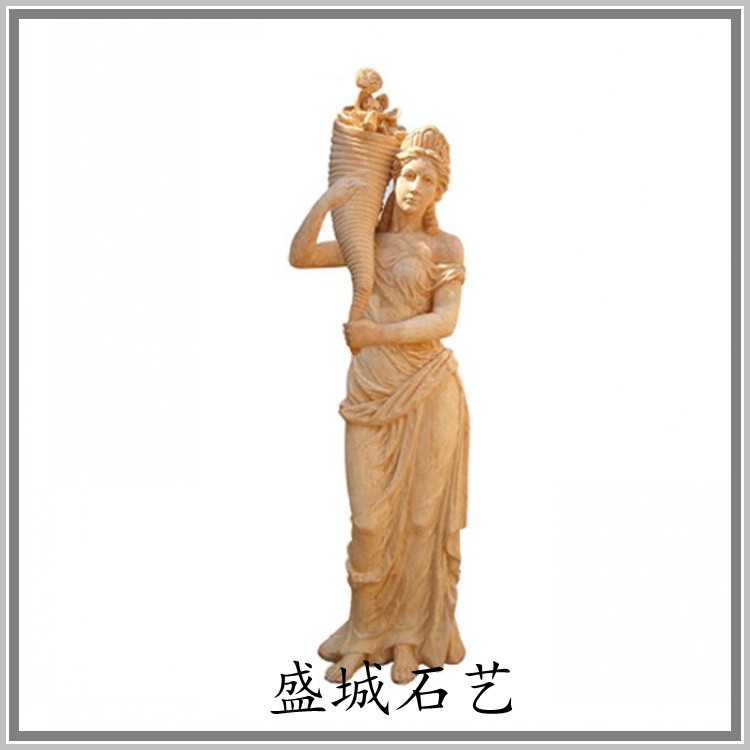 砂岩雕塑欧式人物圆雕沙岩浮雕壁画酒店别墅装饰砂岩玻璃钢仿铜