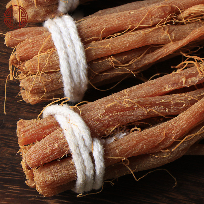 长白山红参高丽参须特级野生无糖生晒参片人参红参液须片整支正品