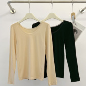 现货 2025冬季 保暖内搭蕾丝花边无缝弹力面膜衣 米娜家 SP548 466