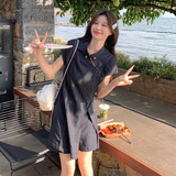 ~新款软牛仔风两件套套装上衣+短裤2502-P145K198，女装套装/套裙，2C153