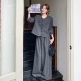 春装新款外套+裤子两件套装2C153-8927-P185K298，女装套装/套裙，2C153