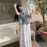 夏装新款马甲+半身裙+T恤三件套2C153-2516-P185K258，女装套装/套裙，2C153