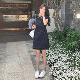 ~新款软牛仔风两件套套装上衣+短裤2502-P145K198，女装套装/套裙，2C153