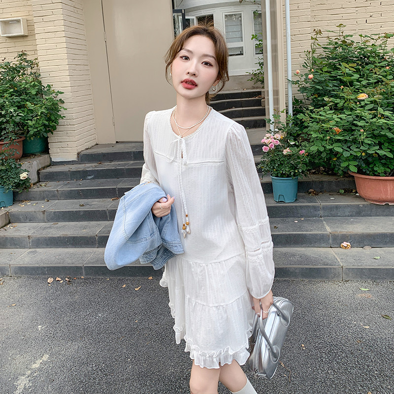 新款春装牛仔马甲+连衣裙两件套2C153-3390-P160K228,女装连衣裙,2C153