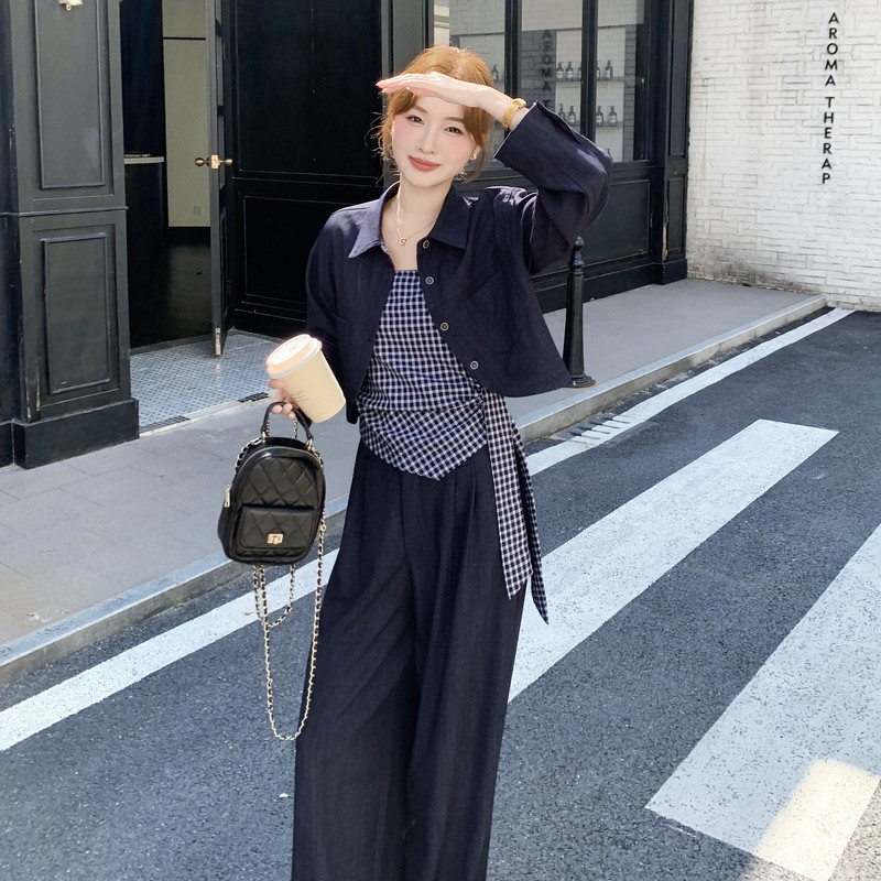春装大货 套装三件套2C153-870-P165K238图片
