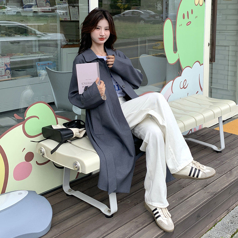 新款风衣外套女中长款6633-P155K238,女装风衣,2C153