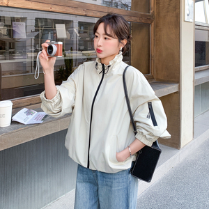春装新款 韩系外套纯色短款 2C153-8931-P150K248图片