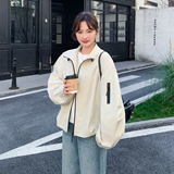 春装新款韩系外套纯色短款2C153-8931-P150K248，女装短外套，2C153
