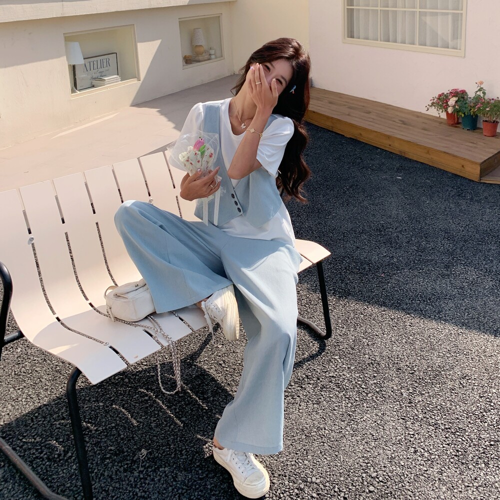 新款套装假两件套c153-2511-P145K218,女装套装/套裙,2C153