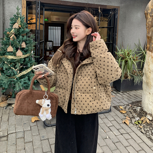 【爆款现货】灯芯绒面料小个子90白鸭绒羽绒服177-8050-P275K398