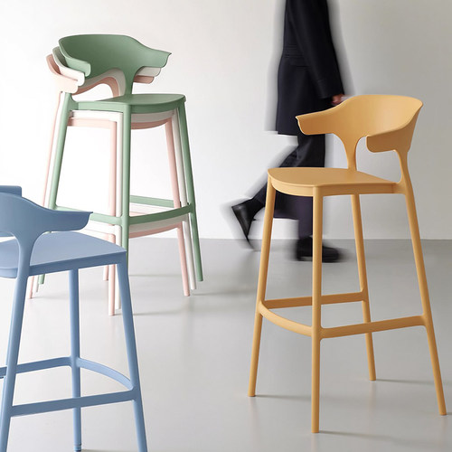 犇超家具高脚凳餐椅家用可叠放