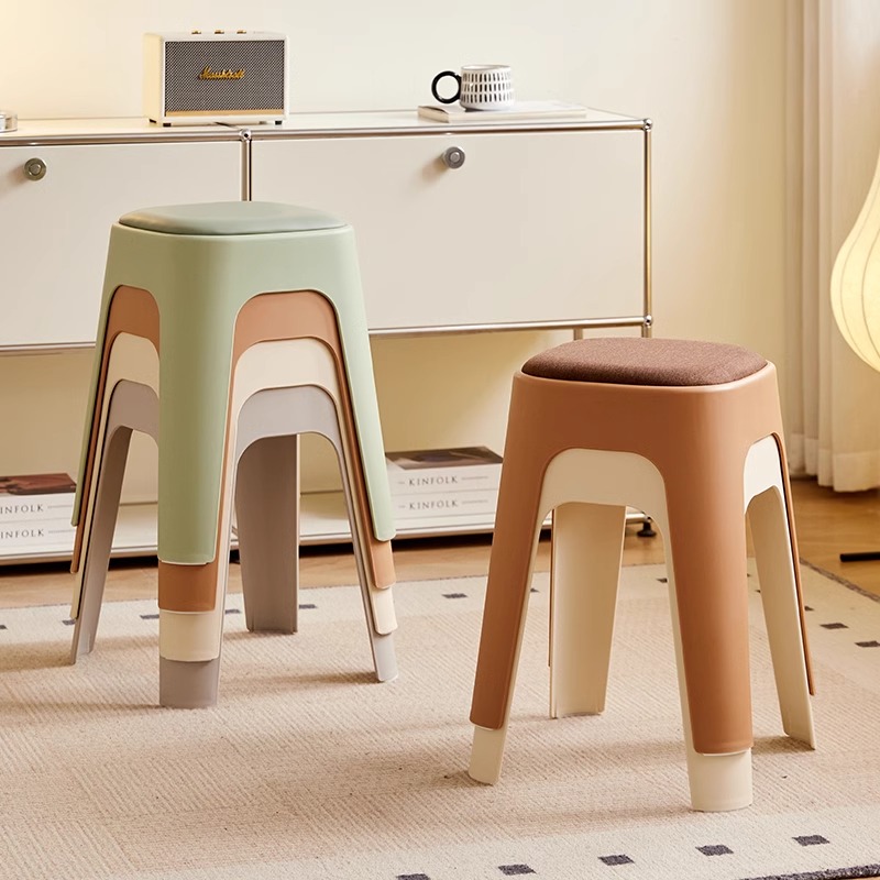 犇超凳子可叠摞家用塑料凳