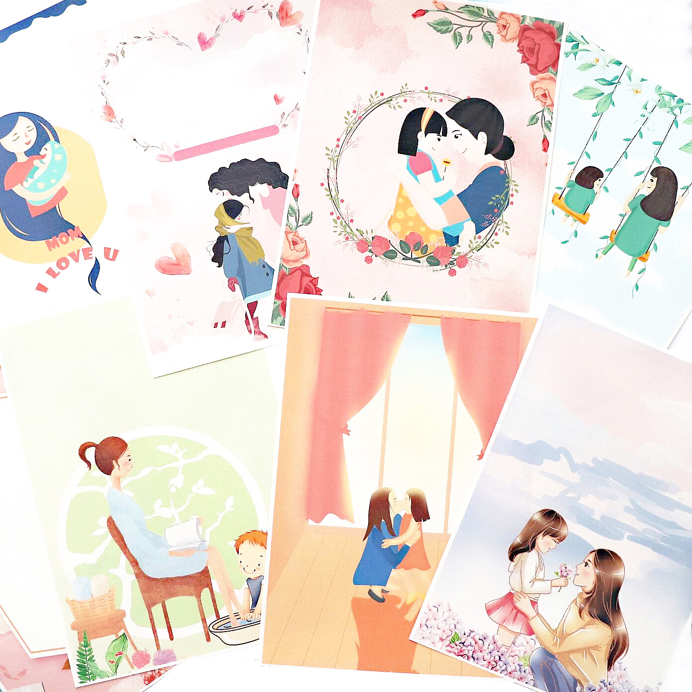 母亲节信纸信封套装感恩节