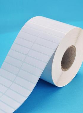 热销标签纸50X10铜版不干胶纸TSC244 BTP2100E MP2140条码打印纸