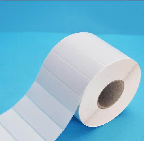 粘性强铜版不干胶80x30标签纸