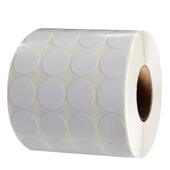 RT730I 530U ZD888CR标签纸25X25圆形贴纸 不干胶纸G500U 特惠铜版