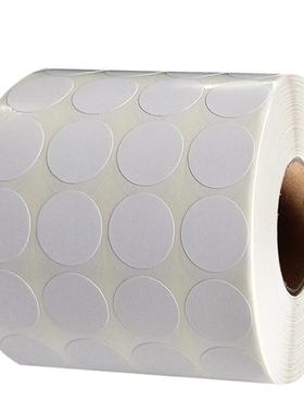 热销铜版不干胶纸G500U 530U RT730I ZD888CR标签纸25X25圆形贴纸