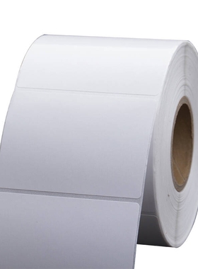 特惠铜版不干胶纸BTP2100 2200E C168条码打印纸100 85 100标签纸