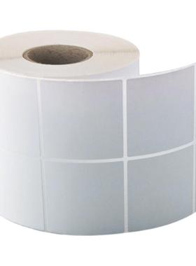 特惠40x40mm铜版不干胶标签打印纸ZT411 510 TSCTE244 344贴纸