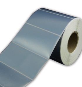 热卖PET纸75x45防水不干胶哑银PVC纸TSC244 ZD888T 421T标签纸