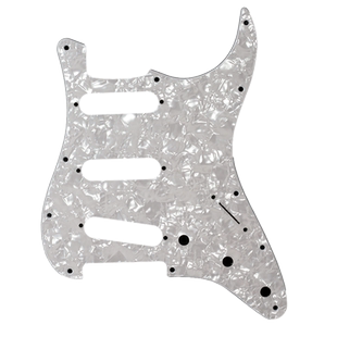 Fender芬达原装正品STRAT电吉他护板 0992140000三单白色面板挡板