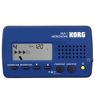 KORG科音 MA-2电子节拍器 吉他钢琴架子鼓管乐乐器通用打拍节奏器