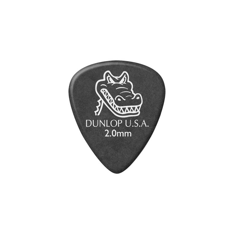 美产邓禄普Dunlop Gator鳄鱼磨砂防滑电木民谣吉他拨片耐磨多片装