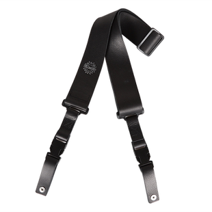 美产Dimarzio DD2420电吉他背带 意大利皮质防脱锁扣民谣贝司肩带