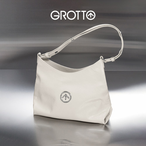 GROTTO/个乐HOBO包牛皮软包