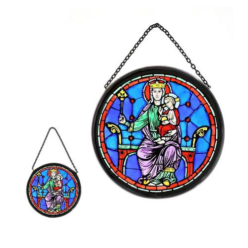 法国巴黎圣母院Notre-Dame de Paris 彩绘玻璃系列 玻璃挂饰 预定