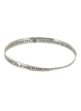 欧洲旅游大英博物馆纪念品礼品银手镯 Buddhist Prayer 手镯预定