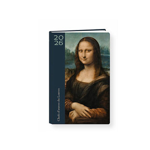 预定小款2026年法国卢浮宫美术馆小款日程本蒙娜丽莎/印象派/猫