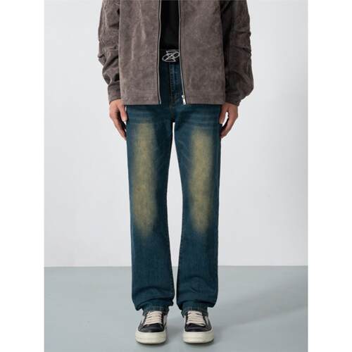 新因素水洗高街宽松直筒