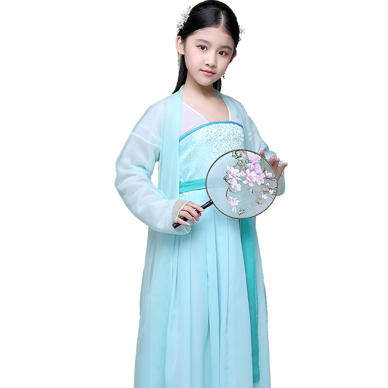儿童古装女童中国风贵妃宫廷汉服