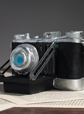 照相机复古摆设美式装饰品