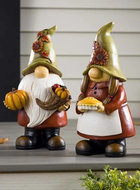 跨境新款无脸娃娃摆件装饰品