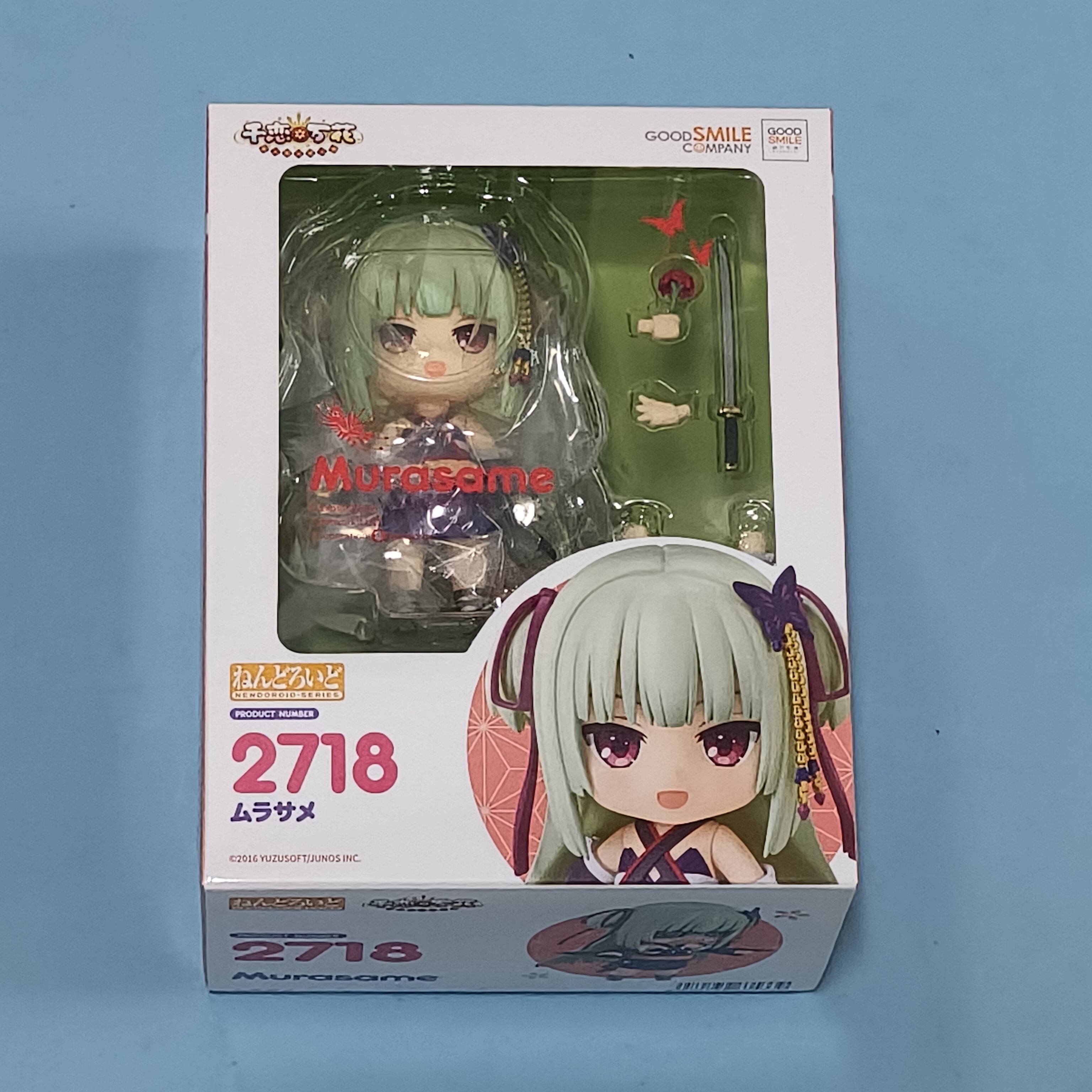 樱漫社  GSC  粘土人 2718 千恋万花 丛雨 Q版手办 现货