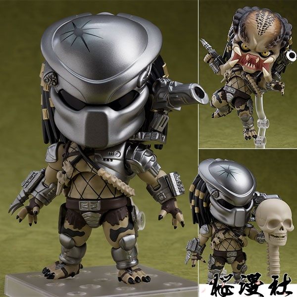 桜漫社 gsc 粘土人 1845 铁血战士 铁血战士 q版手办 现货