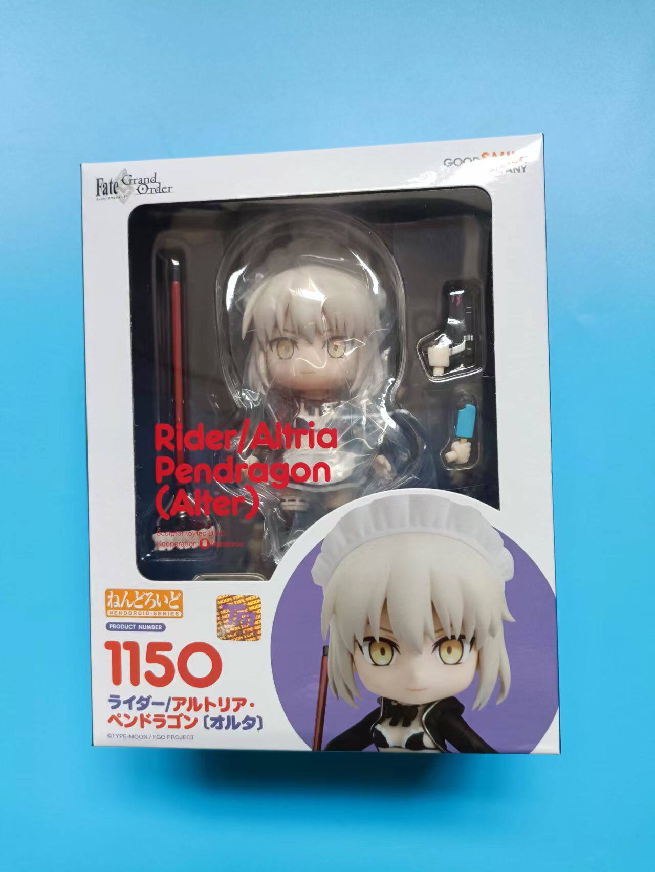 樱漫社 GSC 粘土人 1150 FGO Rider 阿尔托莉雅 saber 女仆 现货