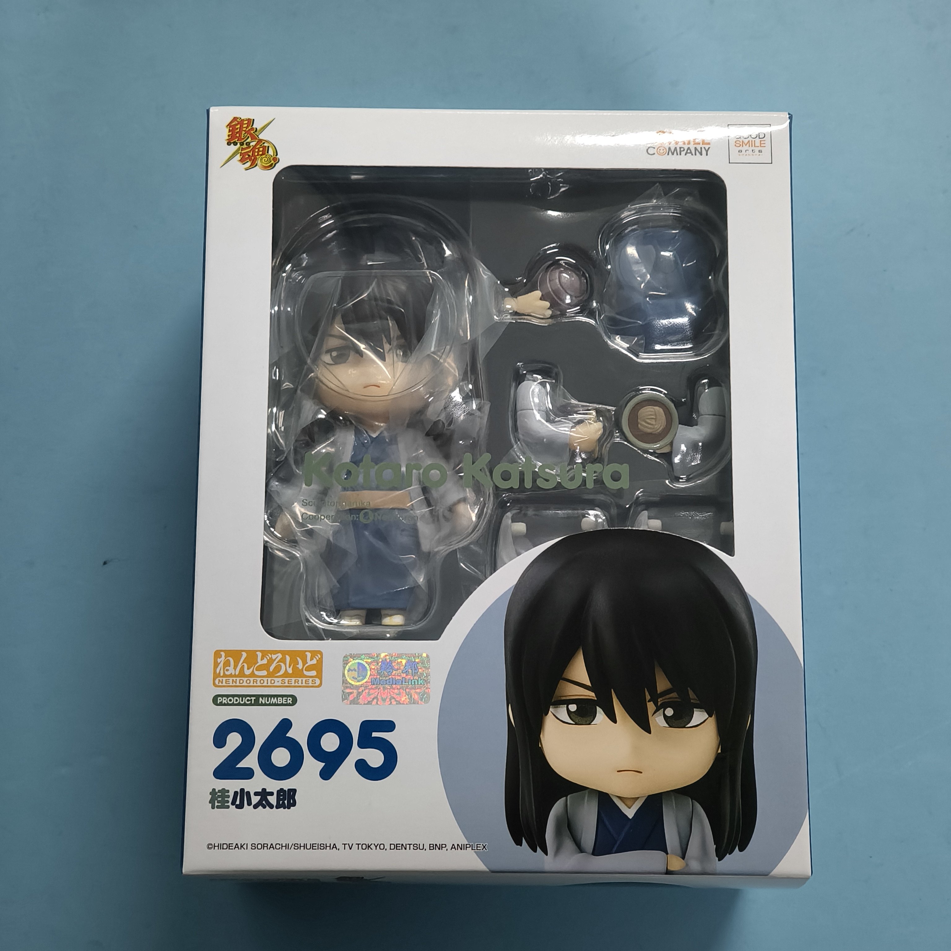 樱漫社 GSC 粘土人 2695 银魂 桂小太郎 Q版手办现货