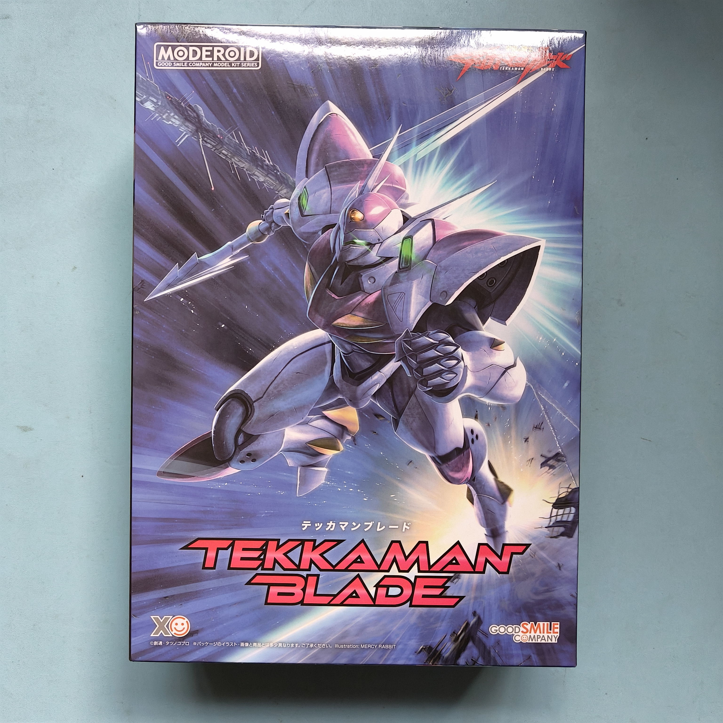 樱漫社 GSC MODEROID  宇宙骑士 1992 铁加曼利刃  拼装模型现货